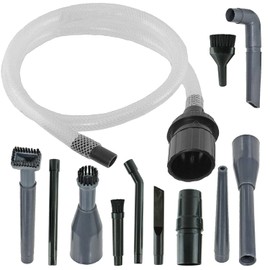 SPARES2GO Complete Micro Tool Kit Mini Attachments Set Compatible with Shark Vacuum Cleaner 35mm PC Desk Car
