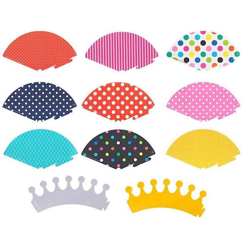 Birthday Hat Crown For Festival Birthday Party Set 11 Pcs