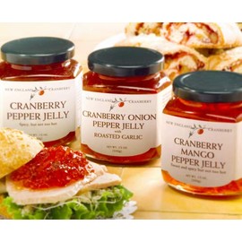 Cranberry Pepper Jelly, All Natural, 12 Ounces