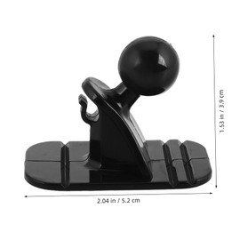 Operitacx Stable Phone Holder Base Ball Joint Mini Car Phone Mount Easy Install for Smooth Surface