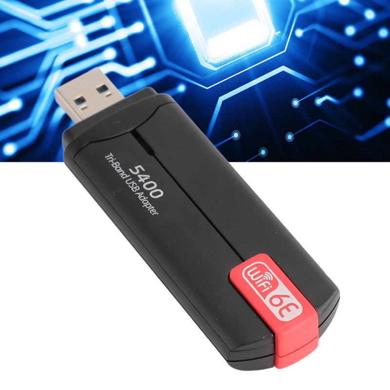 5400Mbps USB WiFi Adapter 2.4G 5G 6G Tri Band USB3.0
