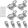 Hordion 4 Packs Self Closing Latch Spring Door Lock, Resilient