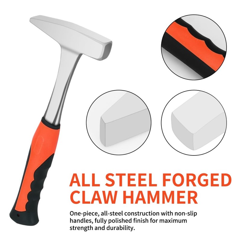 Sheet Metal Hammer by 11oz Tinsmith Hammer with Integral Forging