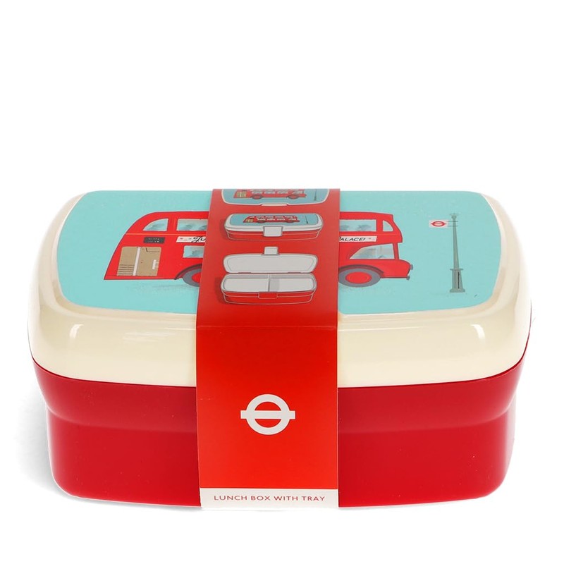 Rex London Lunch Box with Tray - TfL Routemaster Bus