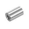 sourcing map M5x0.8mm Round Coupling Nuts, 25 Pcs 304 Stainless