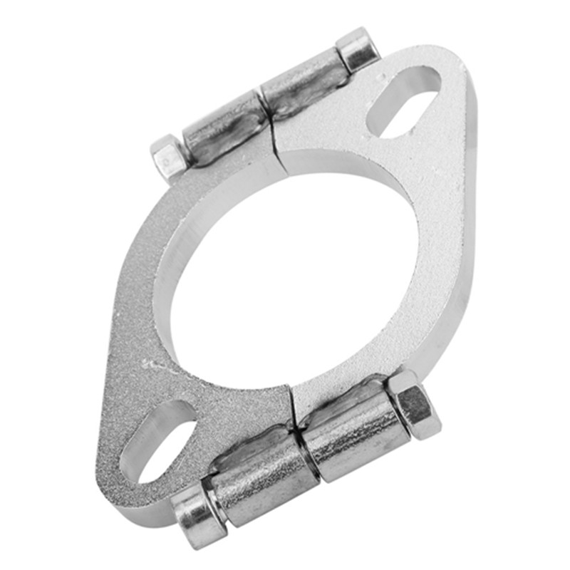 2.5in 63mm Steel Exhaust Flange Flat Oval Split Repair Replacement