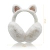 Aoreun Children's Winter Ear Warmers Soft Cute Cat Ears Design