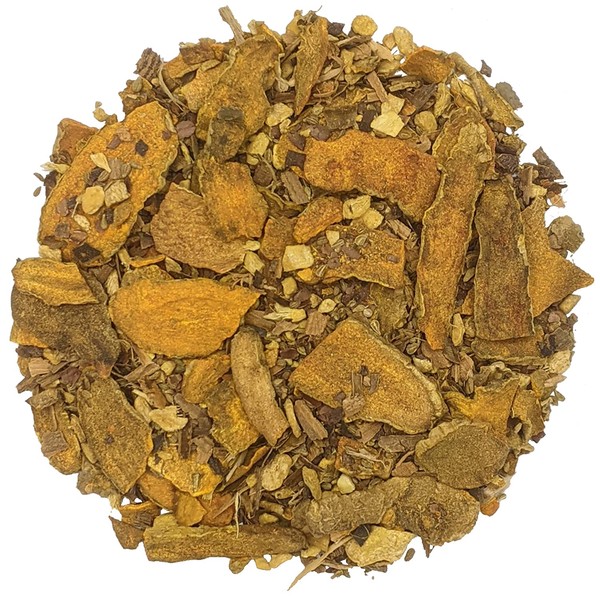 Simpli-Special Turmeric Spiced Herbal Loose Leaf Tea Blend | Caffeine-Free