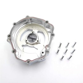 Chrome Left Engine Stator Cover See Through for Suzuki 2004 GSXR 750 1000
