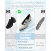 Dualeco Plantar Fasciitis Arch Support, 6 Pairs Gel Arch Supports