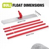 Garvee Bull Float Concrete Tools, 46 in x8 in Magnesium