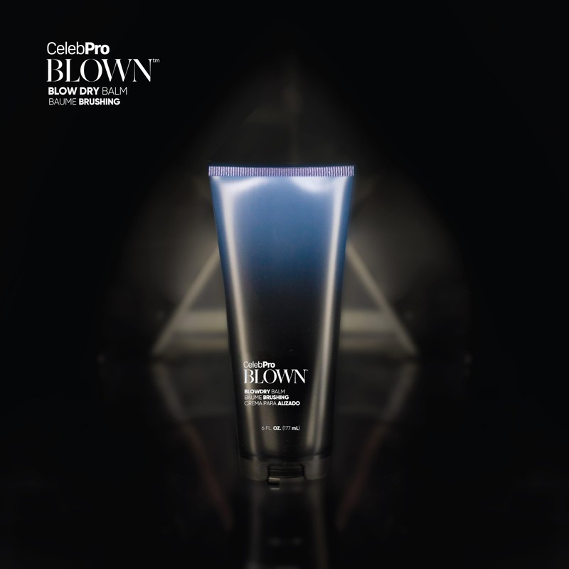 CelebPro BLOWN Blow Dry Cream, Heat Protectant Styling Cream for