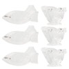 10Pcs Manual Lemon Juicer Transparent Safe Acrylic Fish Bird Shaped