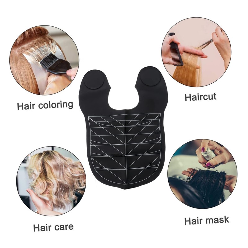 Ipetboom 1pc Salon Neck Tray Ergonomic Hair Dyeing Perming Tool