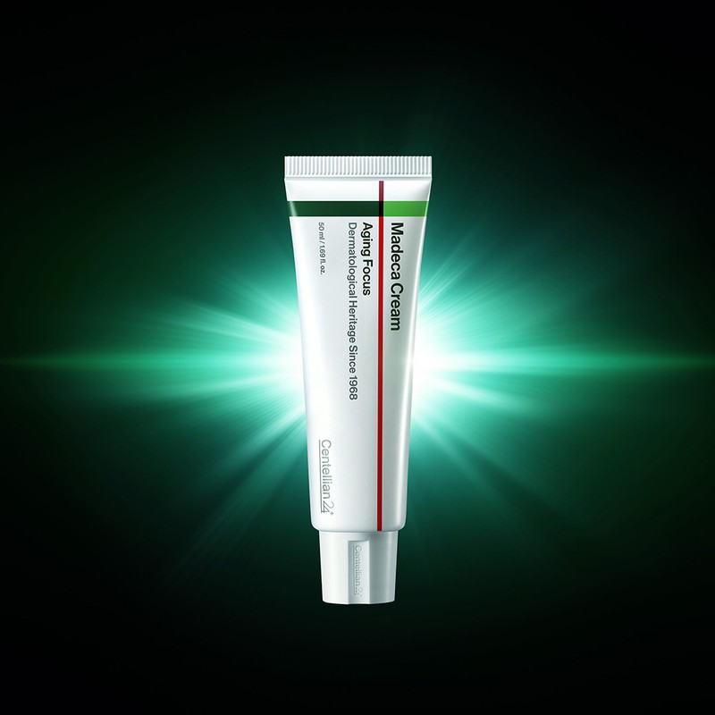 센텔리안24 마데카 에이징 포커스 크림50ml + 더마마스크 톤브라이트닝 미백 마스크팩