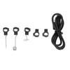 Handheld Endoscope 2.4in HD IPS LCD Screen Waterproof Lens Flexible