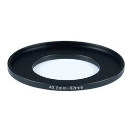 40.5mm to 62mm Step-Up Ring Filter Adapter for All Brands UV ND CPL Metal Ring Step-Up Rings Adapter Filter (40.5mm-62mm)