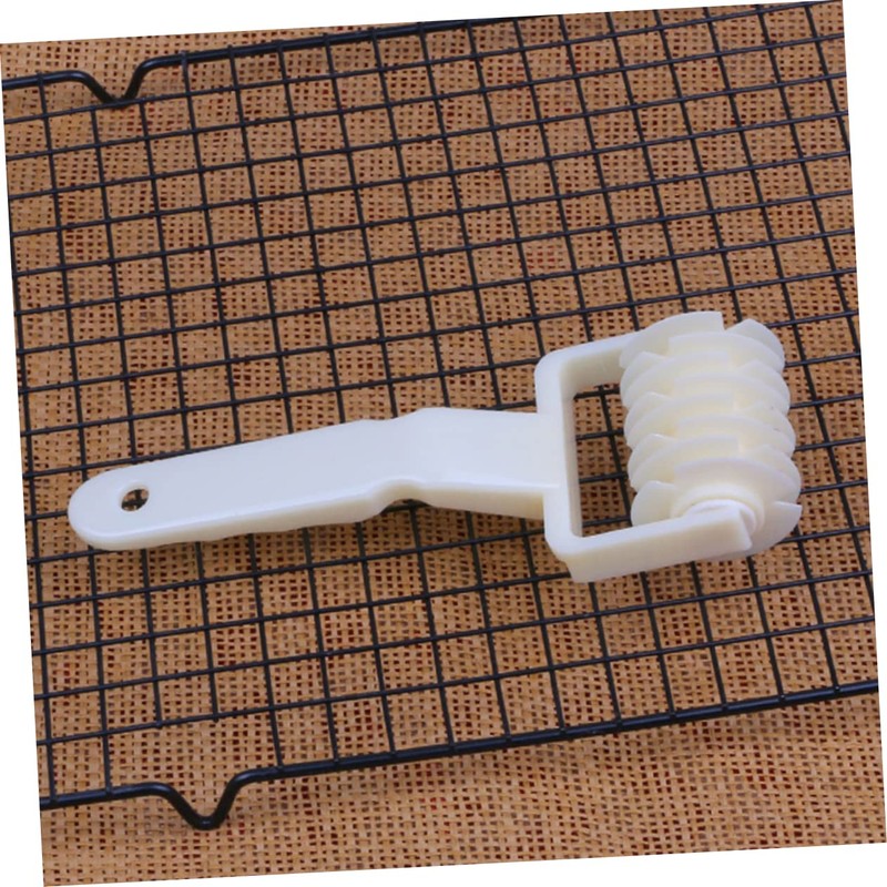 CIYODO Lattice Roller Cutter Tool White Baking Tool for Dough