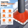 #8 Metal Roof Pipe Flashing Boot, Metal Roofing Pipe Flashing
