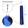 In the Breeze Thin Blue Line Windsock - Blue and