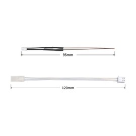 HICTOP Ceramic Heater and Thermistor for Bambu lab X1 Series 3D Printers