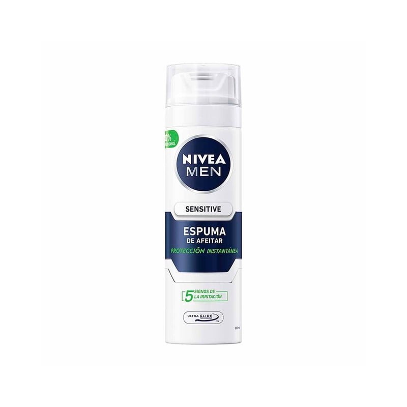 Espuma de afeitar NIVEA MEN sensitive 200 ml
