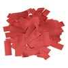 sourcing map 200 Grams Confetti Paper Red Metallic Confetti Sprinkles