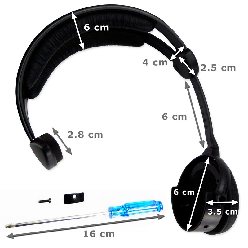 BuddyChat Headband Headset Holder Bracket Module Bluetooth Headset Hands-Free Kit