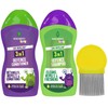 Escenti Kids 3 in1 Head Lice Prevention Shampoo and Conditioner