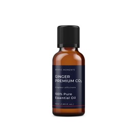 Mystic Moments | Ingwer Premium CO2 ätherisches Öl 60 ml - reines und natürliches Öl für Diffusoren, Aromatherapie und Massage -Mischungen veganer GVO -frei