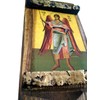 Icona dell'Arcangelo Raffaello/Mp3 in legno greco e cristiano ortodosso Monte