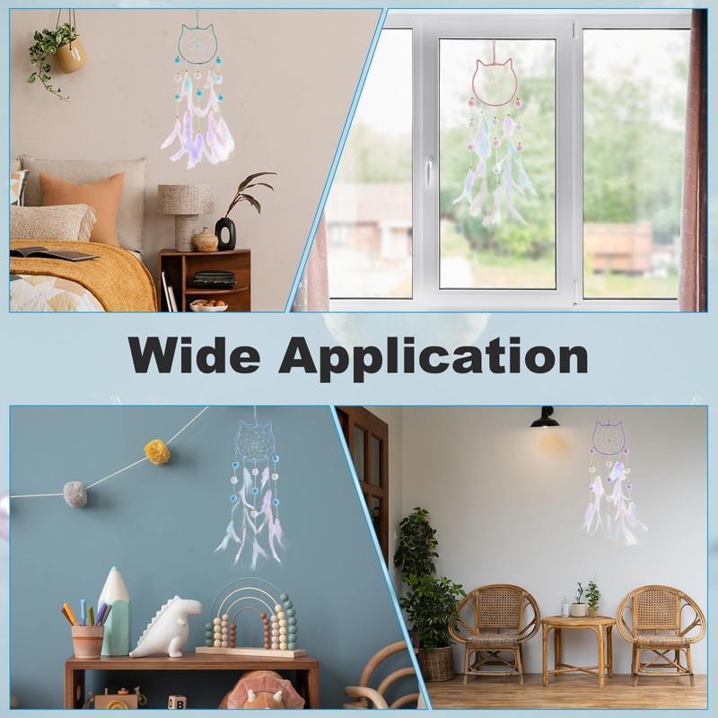 PATIKIL DIY Dream Catcher, Cat Making Dream Catcher Supplies Handmade