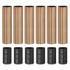 PATIKIL 3.5" Tall Candle Covers Sleeves, 6Pcs Metal E12 Chandelier
