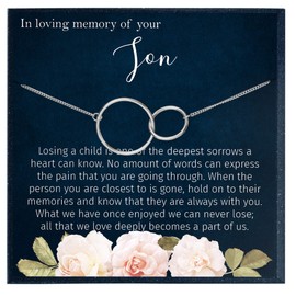 Muse Infinite in Loving Memory of Your Son Grief Gifts for Grieving Gift for Memorial Gifts for Remembrance Gifts for Bereavement Gifts Sorry for Your Loss Gift