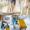 QUARKZMAN Luggage Handle Wrap, 4 Pieces Hollow Neoprene Handbag Handle