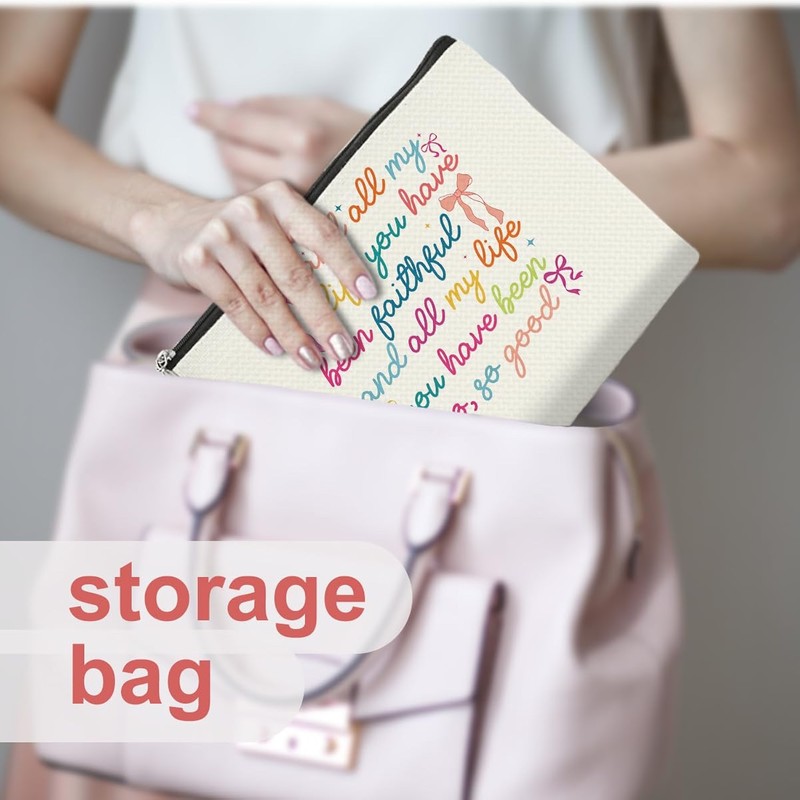 Cosmetic Bag Organizer Travel, Compact Lightweight Accessory for Travel and
