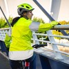 Endura Men's Urban Luminite Helmet, Hi-Viz Yellow, S-M