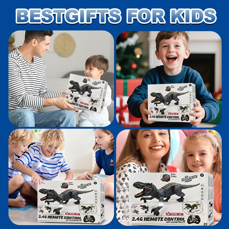Nzkeuf Remote Control Dinosaur – RC Dinosaur Toys for Boys