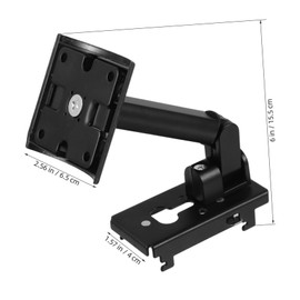 TEHAUX 1Set Adjustable Speaker Wall Mount Bracket for Stylish Design Easy Setup for Surround Sound Systems Rear Outdoor Use for Spaces