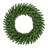 Puleo International 24" Mountain View Spruce Artificial Green Christmas Wreath