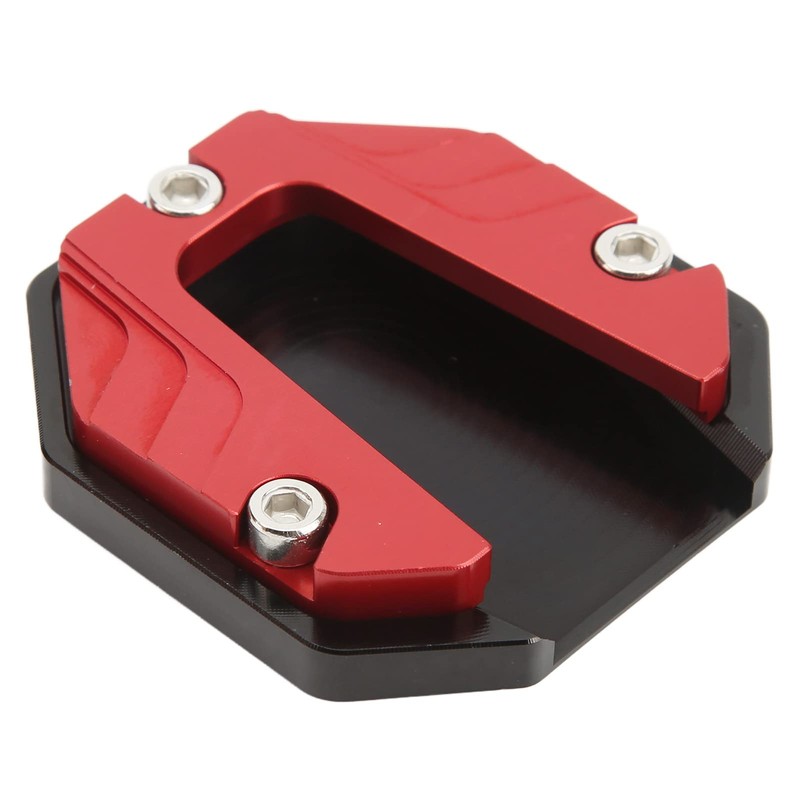 Motorcycle Kickstand Extension Pad Support Plate, High Strength Sturdy Extender