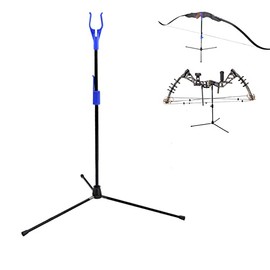 NBCGGS Archery Recurve Bowstand Compound Bow Holder Rack Bow Accessories,Blue