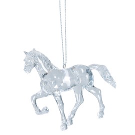 C&F Home Horse Equestrian Christmas Xmas Ornament Clear