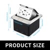 Vagueior Pop-Up Floor Box Kit, Waterproof Electrical Outlet Cover Box,