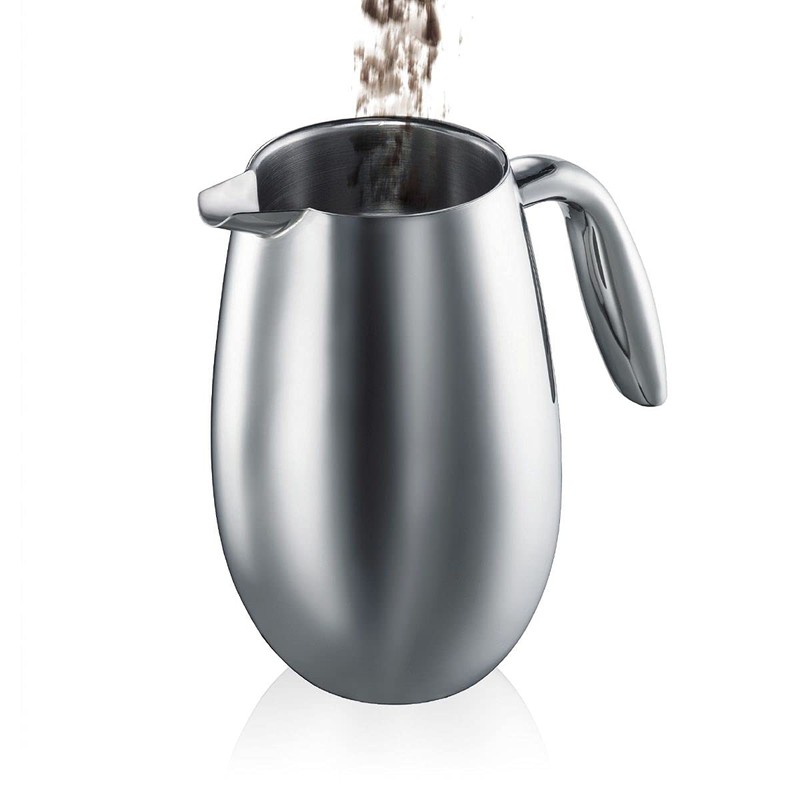 Bodum 17 oz Columbia Thermal French Press Coffee Maker, Insulated