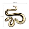 Snake Metal Car 3D Sticker Snake Emblem for Car Motorcycle