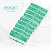 10 Paquetes de Soportes Dentales Cerámicos para Brackets Ortodónticos de