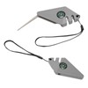 2PCS 6 in 1 Outdoor Knife Sharpener with Compass Survival
