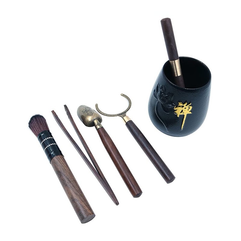 Alnicov Kung Fu Tea Set Accessories Daquan Tea Ceremony Six