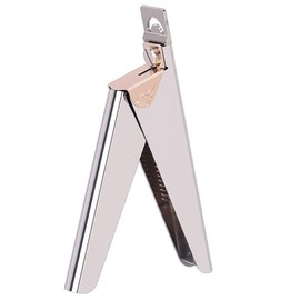 Professional Stainless Steel Nail Clipper for Fake Nails, Acrylics, Gel & Press-Ons – Sharp Precision Edge for Smooth Cut, No Cracking or Splitting – Easy-Grip Handle for Manicure & Pedicure